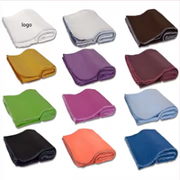 BAS quantité minimale de commande Logo personnalisé Compagnie aérienne Couverture Lit Canapé Jeter Couvertures imprimées personnalisées avec Logo