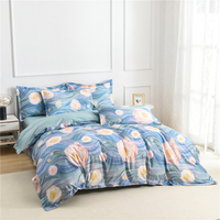 Parure de lit personnalisée avec impression 3D, housse de couette, ensemble de draps king size, microfibre