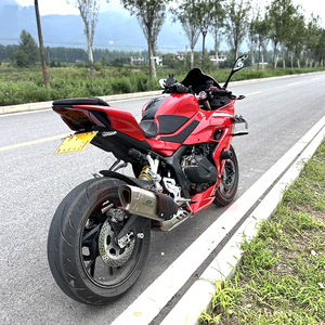 Soporte de matrícula trasero plegable para motocicleta QJ 600RS 800 con luz LED opcional, modificado y convertido, soporte de matrícula trasero <span class=keywords><strong>corto</strong></span> - Product Image 6