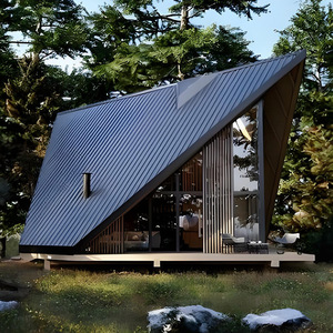 Tente de camping Trigone V Type à coque rigide en Oxford, une chambre, un salon, utilisation quatre saisons en extérieur - Product Image 2