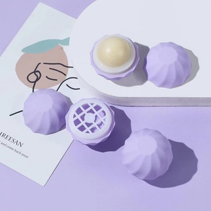 Đầy màu sắc tùy chỉnh bóng hình dạng Lip Balm container Lip Balm nhựa Jar - Product Image 5