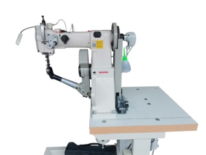 Machine à coudre automatique à double aiguille YT-168 pour chaussures de sport, état neuf avec moteur intégré pour les usines de chaussures - Product Image 2