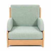 Canapé individuel Montessori Chuangjin pour enfants, fauteuil en bois massif et tissu rembourré pour maternelle et crèche, vente en gros
