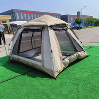 Tente imperméable de voyage d'usine de tente de vente chaude pour la tente extérieure campante de camping de 2 4 6 personnes