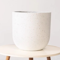 Grands pots et jardinières verticaux d'extérieur durables en fibre de verre et ciment, auto-arrosants, écologiques, pour la maison et le jardin, vente en gros