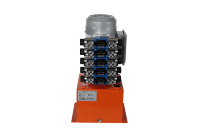 Unité hydraulique horizontale DC24V 0.8KW, station hydraulique 2 voies pour plateforme élévatrice
