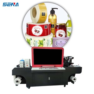 Kỹ thuật số máy in nhãn máy màu cmykw + véc ni máy in ruy băng Hàng may mặc máy in nhãn tốc độ cao giá rẻ nhất - Product Image 5