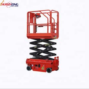 Suministro de fábrica <span class=keywords><strong>Plataforma</strong></span> elevadora de tijera telescópica de elevación automática móvil para reventa a granel - Product Image 2