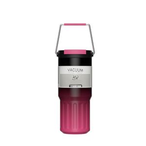 <b>Large</b> Capacity Gradient Stainless Steel Thermos <b>Cup</b> with Portable Handle Double Drinking Water Pot for Promotional Gifts - Product Image 5