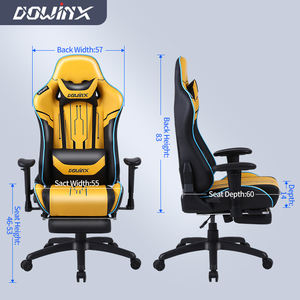 Échantillon gratuit chaise de jeu multifonction e-sports Racing avec repose-pieds et Massage - Product Image 5
