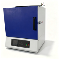 Laboratory Mini Muffle Furnace 1200 Degree Electric Box Furnace 100*100*100mm Chamber for Sintering Ashing Test