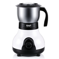 Moulin à café électrique et manuel en acier inoxydable 2026 pour usage domestique, petit broyeur portable de grains secs