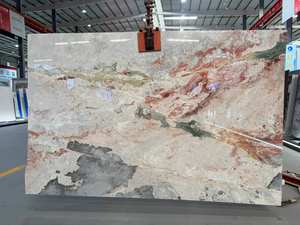 Isla de Cocina Moderna de Lujo en Cuarcita Rosa, 2800x1200mm, 30mm de Grosor, Resistente al Calor, No Porosa, Pulida, Serie Cuatro Estaciones - Product Image 3