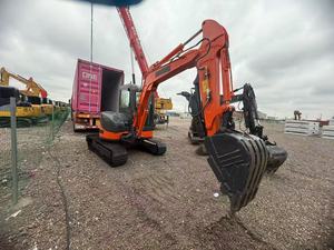 Mini-excavatrice Hitachi Zaxis 50 U de 1,5 tonne avec godet de terrassement d'une capacité de 0,12 m³, équipement de construction d'occasion - Product Image 3