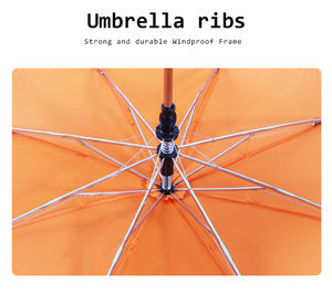 Parapluie promotionnel, parapluie personnalisé pas cher, parapluie coupe-vent, ouverture automatique et fermeture manuelle, parapluie pliable en 2 sections - Product Image 4