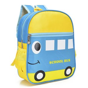 Sac à dos scolaire PLAYMAX personnalisé pour enfants, imperméable, avec fermeture éclair, imprimés animaux, design unisexe, dessins animés pour enfants - Product Image 1