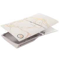 Façade de console de jeu DIY à remplacer – Motifs Ghost of Yotei/Camouflage pour PS5 Slim Version Disque
