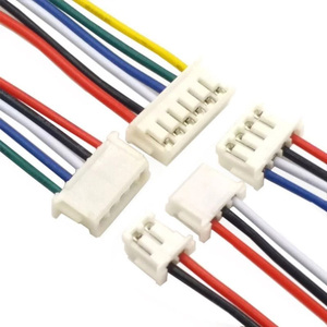 Kunden spezifische JST-Kabel baugruppen ZH PH EH XH1.0 1.25 1.5 2.0 2.54mm Abstand 2P 3P 4P 5P 6P JST-Überbrückung kabelbaum - Product Image 1