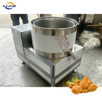 Déshydrateur centrifuge en acier 304 pour frites et légumes, 220V 1.5KW, machine de traitement alimentaire pour l'élimination de l'huile et de l'eau