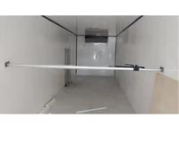 Poutre de pont en aluminium à surface lisse, robuste, de 2000 lb, à longueur réglable, personnalisée, pour les fourgons et les conteneurs intérieurs