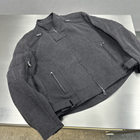 Veste en jean de luxe Finch Garment, haute qualité, zippée, style vintage, pour motard, streetwear, personnalisée, pour homme, pour le travail