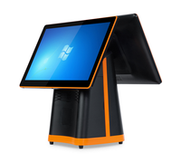 Factory Price 15.6 Inch POS Terminal with Optional Dual Screen | Foldable Aluminum Base | OEM/ODM Available