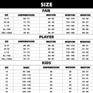 25-26 nuovi vestiti di calcio ad asciugatura rapida di alta qualità per gli uomini all'ingrosso di sublimazione calcio vestiti di calcio Top - Product Image 6
