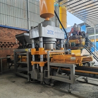 Machine électrique de fabrication de briques pour le finissage du béton, le compactage par vibration et le moulage hydraulique unidirectionnel