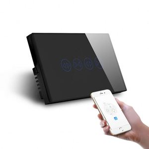 Thiết Kế Mới Au Chuẩn Wifi Kiểm Soát Thông Minh Đôi Rèm Chuyển Đổi Tương Thích Alexa Và <span class=keywords><strong>Google</strong></span> Nhà - Product Image 3