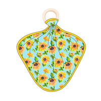 Bavoirs pour bébés en 95% bambou et 5% élasthanne, prêts à l'emploi, écologiques, doux, serviettes anti-bave et doudous pour garçons et filles, literie pour enfants, boîte mystère