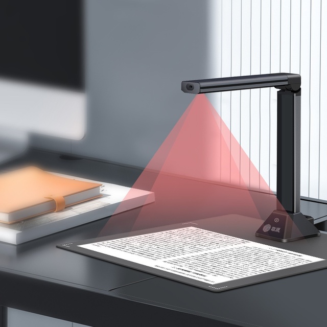 Scanner Portatil Digital Document Scanner Portable Auto Focus 11MP High Speed A4 Paper Document Scanner for Teachers