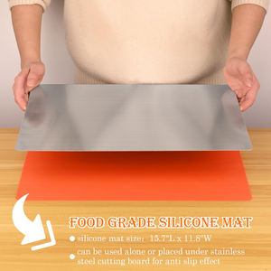 Tabla de Cortar para Cocina - Tabla de Cortar Grande en Forma de L, Tabla de Cortar de Doble Cara para Hornear, Tabla de Cortar Antiadherente - Product Image 4