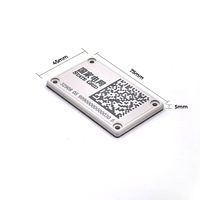 Etiqueta RFID UHF Pasiva Anti Metal Magnética FineJoin UT501 IP67 Impermeable Alcance 10 m
