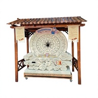 Machine de style Gypsy Fortune Teller Zoltar avec pierre rotative, lumière LED et distributeur de cartes pour complexe hôtelier