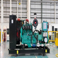 Genset Gas Tipe Terbuka 250KW 312.5KVA, Alternator Stamford 230/400V 50Hz/60Hz Dapat Disesuaikan untuk Pembangkit Listrik Metana Batuan