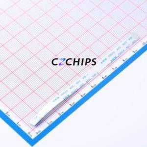 ZX-FFC0.5-T-1010048 FFC Cable (Flexible Flat Cable) P=0.5mm Connector 10P 0.5mm 0.3mm Non-Inverting - Product Image 1