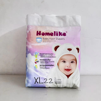 Couches jetables pour bébés, protection anti-fuites 12H, couches-culottes d'apprentissage HomeLike à haute absorption, vente en gros OEM ODM