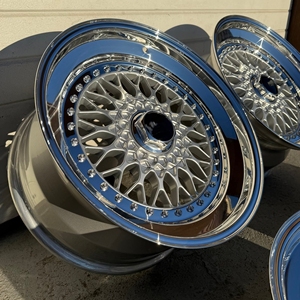 ล้อเมอร์เซเดส BMW <span class=keywords><strong>RR</strong></span> Benz 3ชิ้นขัดเงาสูง20 21 22ล้อ5X114.3 5X112 5X130 - Product Image 1