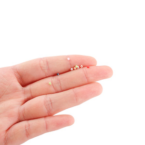 DIY 玻璃珠间隔件 2 毫米种子珠环形串珠流苏珠宝配饰畅销品 - Product Image 3
