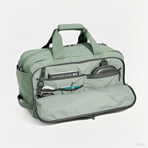 Sac de <span class=keywords><strong>voyage</strong></span> en nylon grande capacité personnalisé, sac de week-end léger amélioré, sac de <span class=keywords><strong>voyage</strong></span> multifonctionnel pour la nuit - Product Image 2