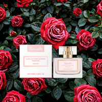 Parfum Fleur Rose 50ml – Spray Floral Longue Durée, Senteur Fraîche et Élégante pour Femme – Expédition depuis l'Entrepôt International