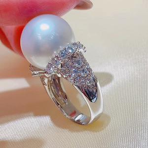 Anello Vintage Barocco da Donna, Grande e di Tendenza, Accessorio per Dito per Uso Quotidiano - Product Image 5