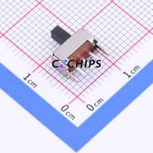 SS-12D02-G040 Slide Switch Through hole Component (THT) Switch Single Pole Double Throw Rectangle Pin Header PC Pin 8.6mm - Product Image 2