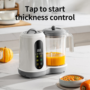 Robot culinaire électrique pour bébé, cuiseur vapeur et mixeur combinés pour la préparation de repas <span class=keywords><strong>maison</strong></span> pour bébés - Product Image 2