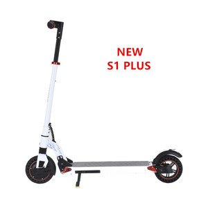 Kugoo-patinete eléctrico plegable S1 Plus de 8 pulgadas, 350 W, Motor de 36V, 7.5Ah, <span class=keywords><strong>30</strong></span> <span class=keywords><strong>km</strong></span>/<span class=keywords><strong>h</strong></span>, disponible en la UE y Reino Unido, promoción de envío gratis - Product Image 3