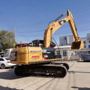 Offre Spéciale utilisé Caterpillar CAT320D Mini excavatrice Cummins Engine qualité pelle sur chenilles d'occasion Kawasaki roulement de boîte de vitesses - Product Image 1