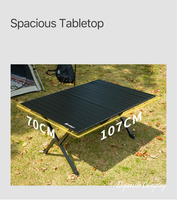 Table de jardin extensible moderne en aluminium pour 8 personnes, idéale pour la terrasse et le jardin