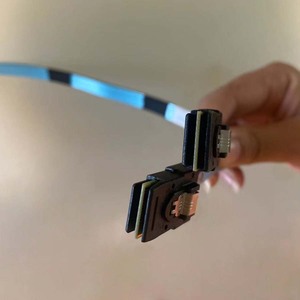 Nuevo Cable Dual Mini SAS de 60 cm para Controlador de Jaula de Discos Duros SFF de 8 Bahías 784621-001 747568-001 para <span class=keywords><strong>HP</strong></span> <span class=keywords><strong>ProLiant</strong></span> DL360 <span class=keywords><strong>DL380</strong></span> <span class=keywords><strong>G9</strong></span> G10 - Product Image 4