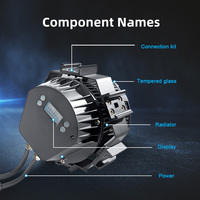 Projecteur de scène LED 6*10 quatre-en-un en gros, matrice COB PAR, combinaison de lumières pour scène, fête, performance, mini projecteur LED pour public