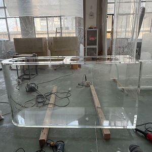 Pemasok Harga Murah Kustom Tangki Ikan Akuarium Akrilik Besar Persegi Panjang Transparan - Product Image 4